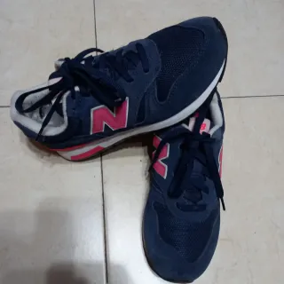 New Balance 37.5 blu/rosa