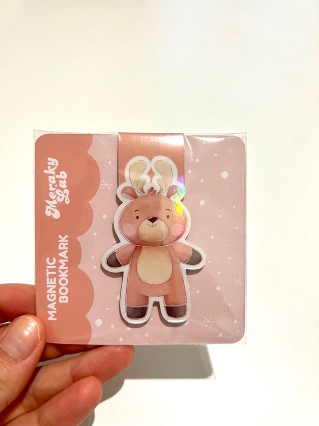 Segnalibro magnetico renna - magnetic bookmark