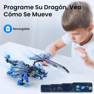 Kit Construcción Sillbird Dragón Control Remoto