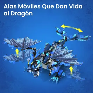 Kit Construcción Sillbird Dragón Control Remoto