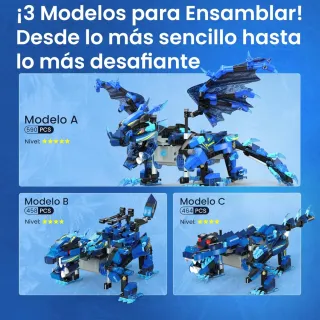 Kit Construcción Sillbird Dragón Control Remoto