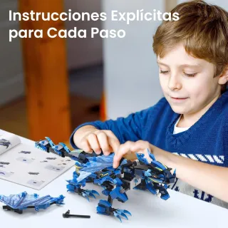 Kit Construcción Sillbird Dragón Control Remoto