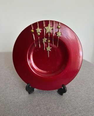 Piattino decorativo natalizio