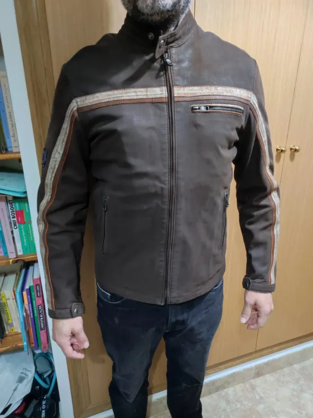 Chaqueta Piel Cafe Racer