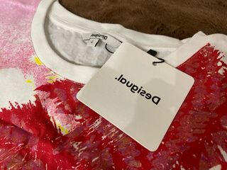 Camiseta sin mangas Desigual mujer multicolor