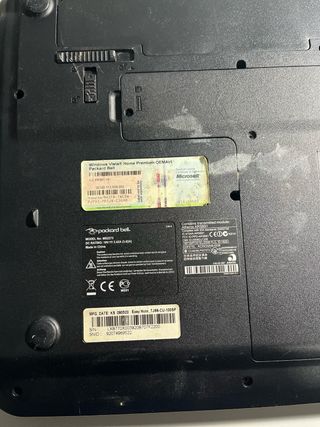 Packard Bell EasyNote TJ66 Portátil