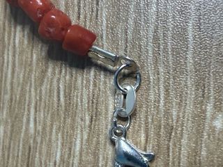 Bracciale corallo pallini semigrezzo rosso