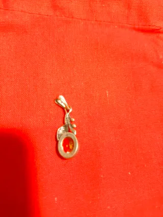 Colgante Plata y Ámbar