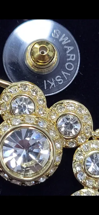 Conjunto Swarovski Collar Pulseray pendiente