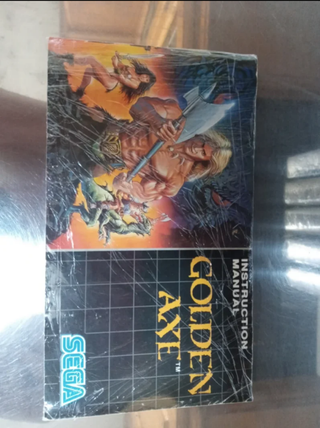 Manuale Golden Axe Sega Mega Drive