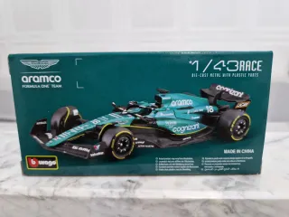 Miniatura AMR23 Aston Martin Fernando Alonso 1/43