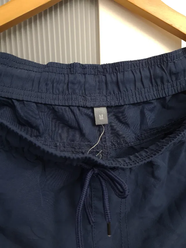 Calça 3/4 de moletom masculina