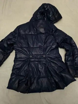 Abrigo Anorak United Colors of Benetton Azul