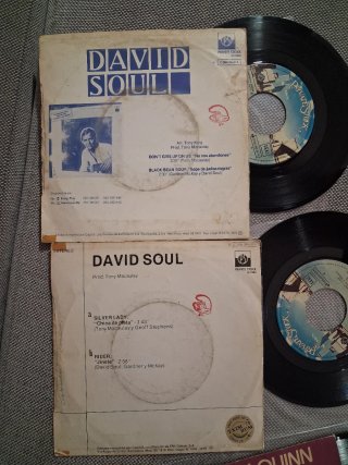 Lote 7 discos actores y deportistas 45 rpm 7"