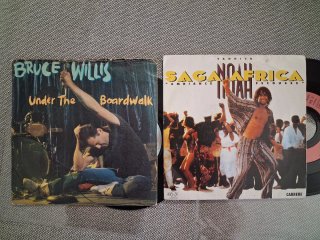 Lote 7 discos actores y deportistas 45 rpm 7"