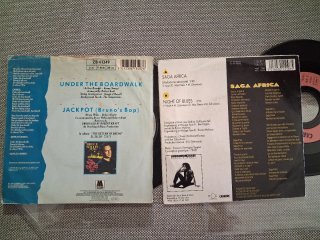 Lote 7 discos actores y deportistas 45 rpm 7"