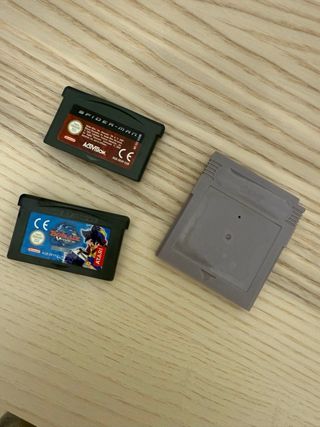 Juegos Game Boy: Beyblade & Spider-Man