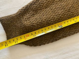 Maglione marrone XL Vintage Treccia Anni '80/'90