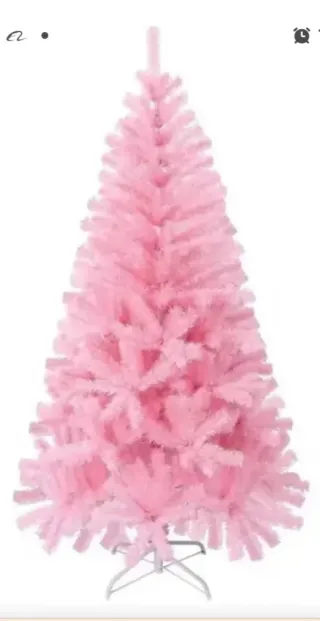 Árbol de Navidad Rosa 60 cm