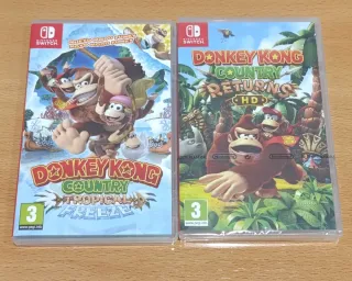 2 Juegos Nintendo Switch Donkey Kong