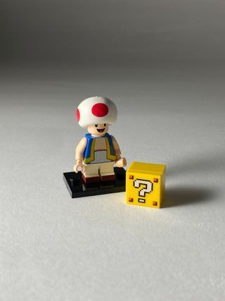Toad - Figurine Type Lego Mario 2