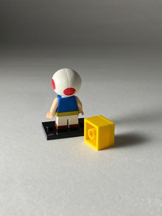 Toad - Figurine Type Lego Mario 2