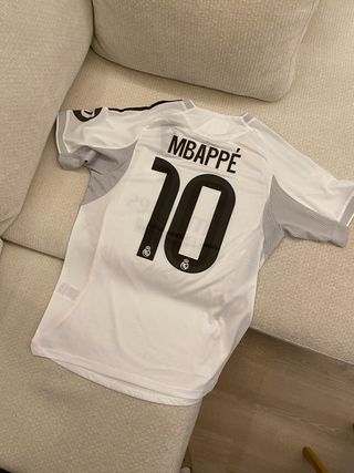Camiseta Real Madrid Mbappé