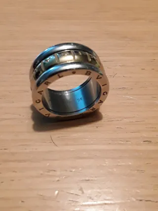 Anillo Bulgari Oro y Plata