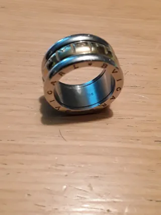 Anillo Bulgari Oro y Plata