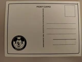 Postales Walt Disney World y Mickey