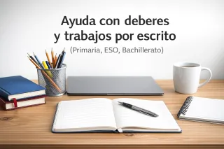 Ayuda con deberes y trabajos por escrito