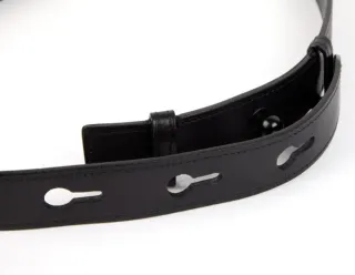 Cinturón diseño exclusivo LOEWE, Unisex Negro