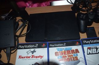 Consola PS2 + 5 Juegos