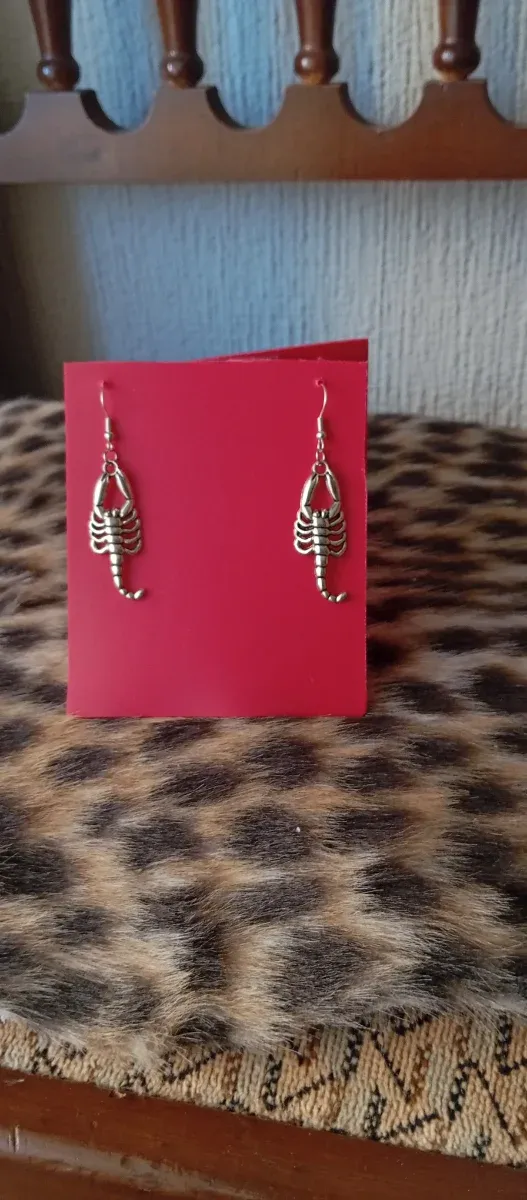 Pendientes Escorpión Plata