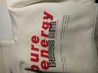 Sudadera Zara Blanca Talla XS