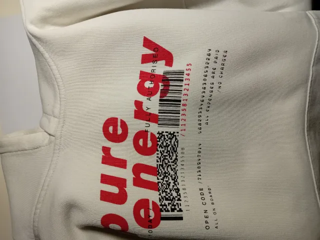 Sudadera Zara Blanca Talla XS