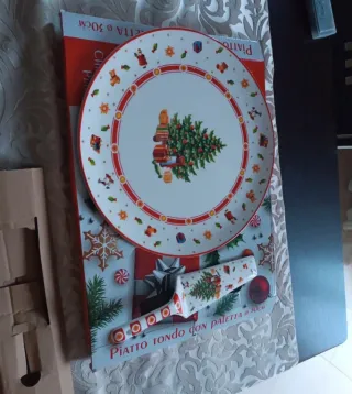 Piatto tondo natalizio DOD Christmas Collection