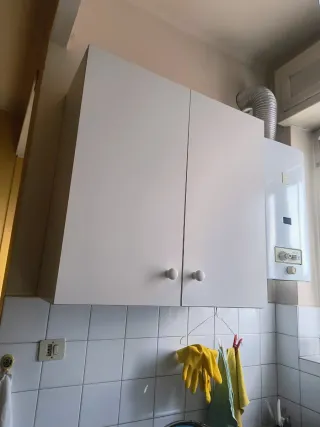 Mobile cucina con scolapiatti acciaio inox