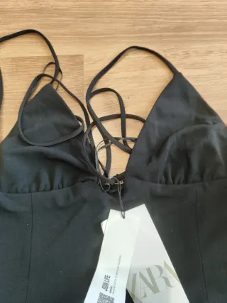Bañador Zara Negro Talla S Nuevo con etiqueta