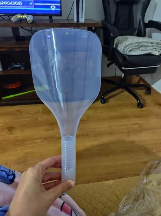 Protector facial plástico transparente