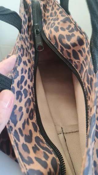 Borsa donna stampa leopardata