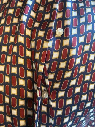 Blusa satinada El Corte Inglés estampado