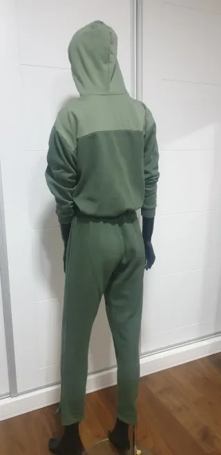 Conjunto chándal mujer verde