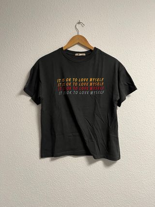 Camiseta oversize Pull&Bear XS