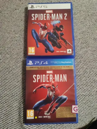 Spider-Man 2 PS5 y Spider-Man PS4