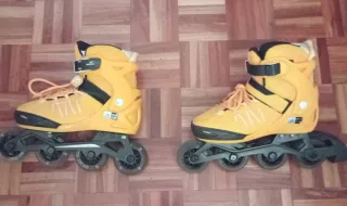 Patines Oxelo Amarillos