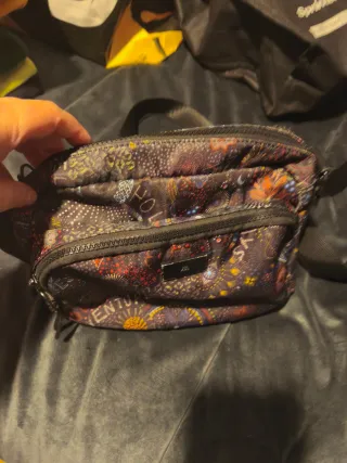 Bolso bandolera estampado mujer