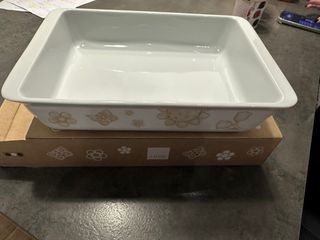 Pirofila Thun in ceramica decorata