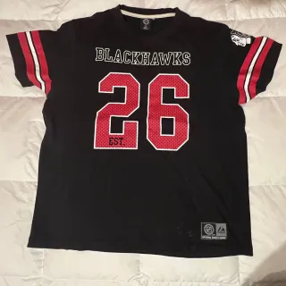 Camiseta Blackhawks 26 Majestic