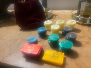 Set 115 fiches madreperla Dal Negro per poker